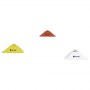 Pure2Improve | Triangle Cones Set of 20 | Red, White, Yellow - 4